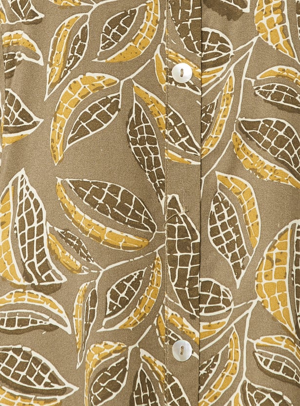 Women Printed Kalidar Kurta Set