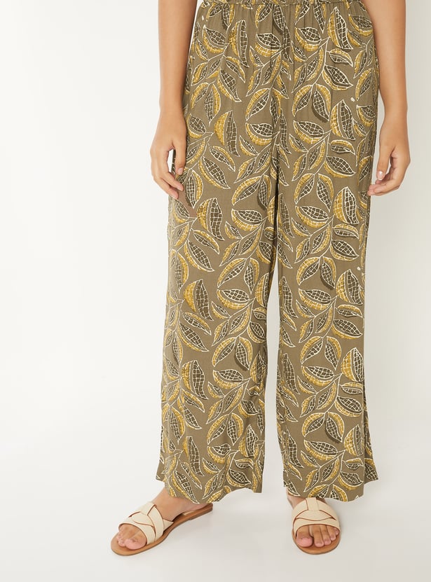 Women Printed Kalidar Kurta Set