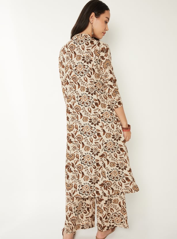 Women Printed A-line Kurta Set