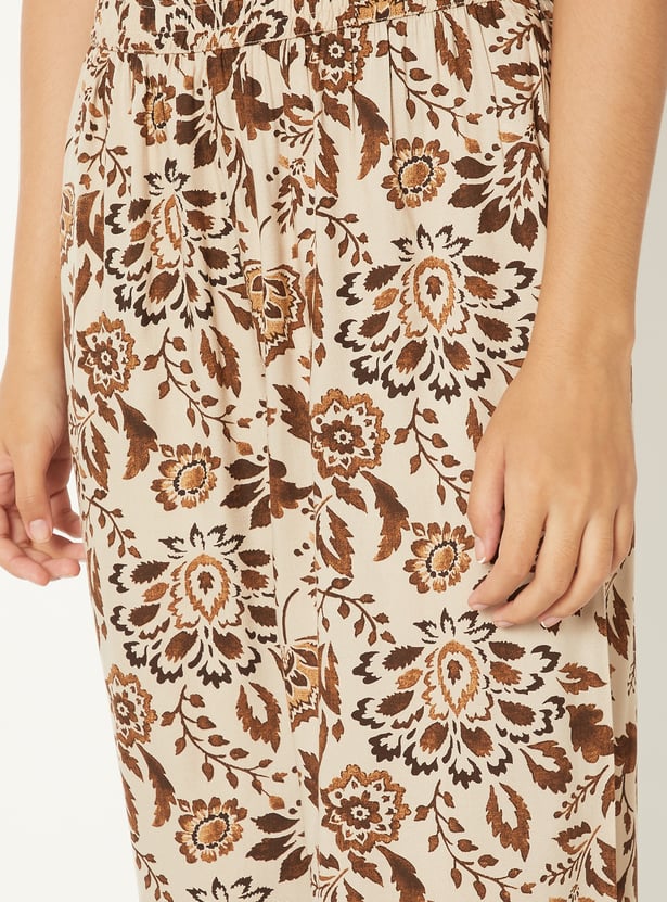 Women Printed A-line Kurta Set