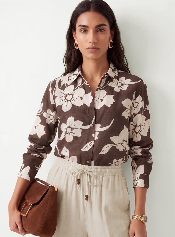 Women Floral Print Shirt