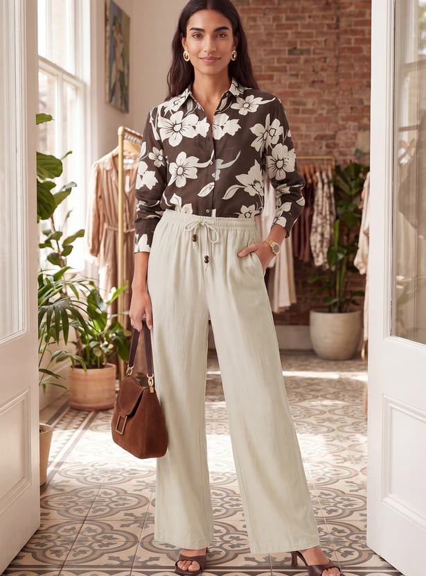 Women Floral Print Shirt