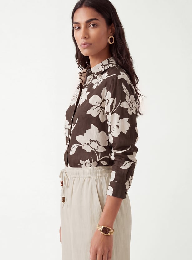 Women Floral Print Shirt