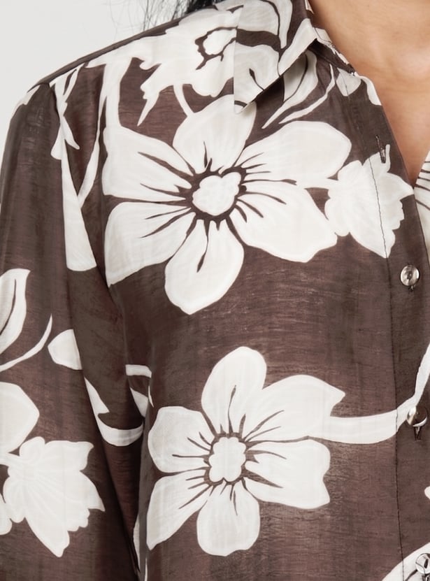 Women Floral Print Shirt