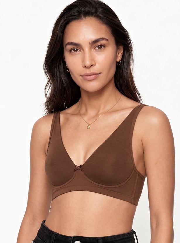 Women Sof Soft Cup T-shirt Bra