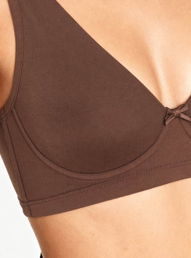 Women Sof Soft Cup T-shirt Bra