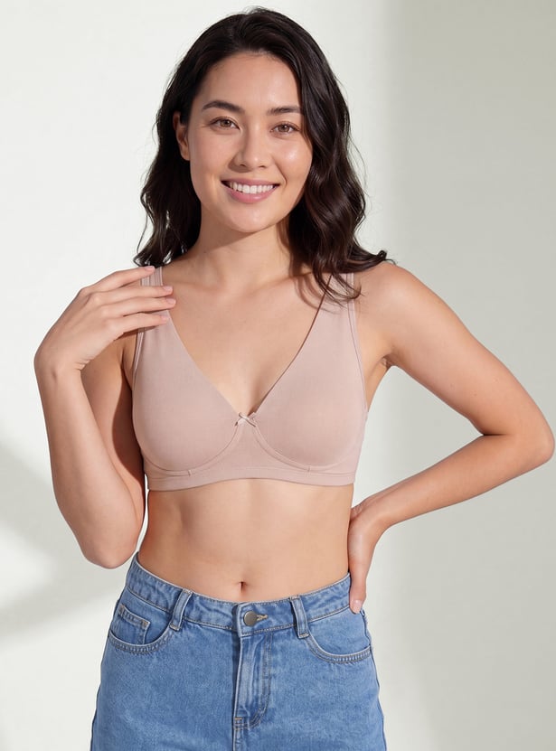 Women Sof Soft Cup T-shirt Bra