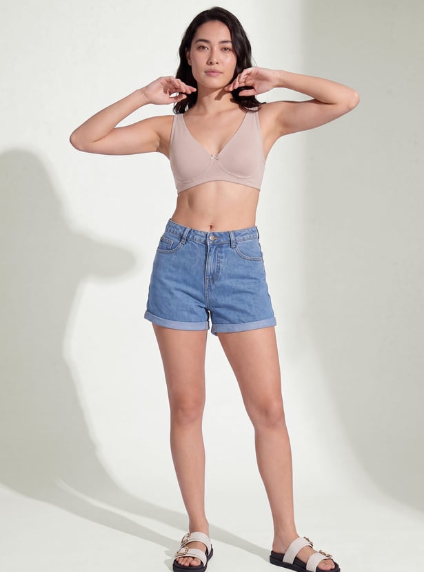 Women Sof Soft Cup T-shirt Bra