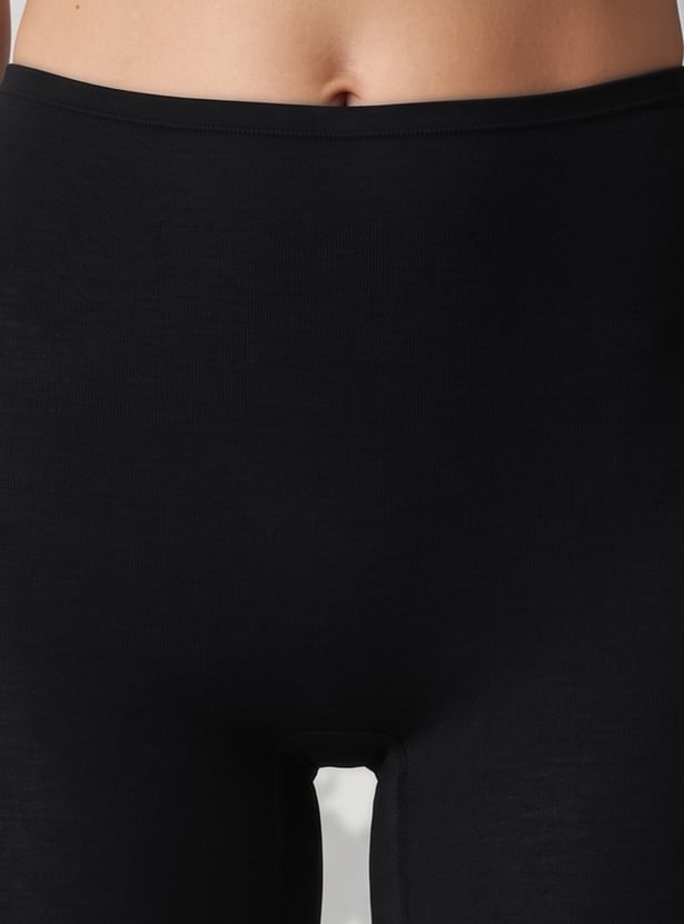 Women Solid Super Soft Boy Shorts