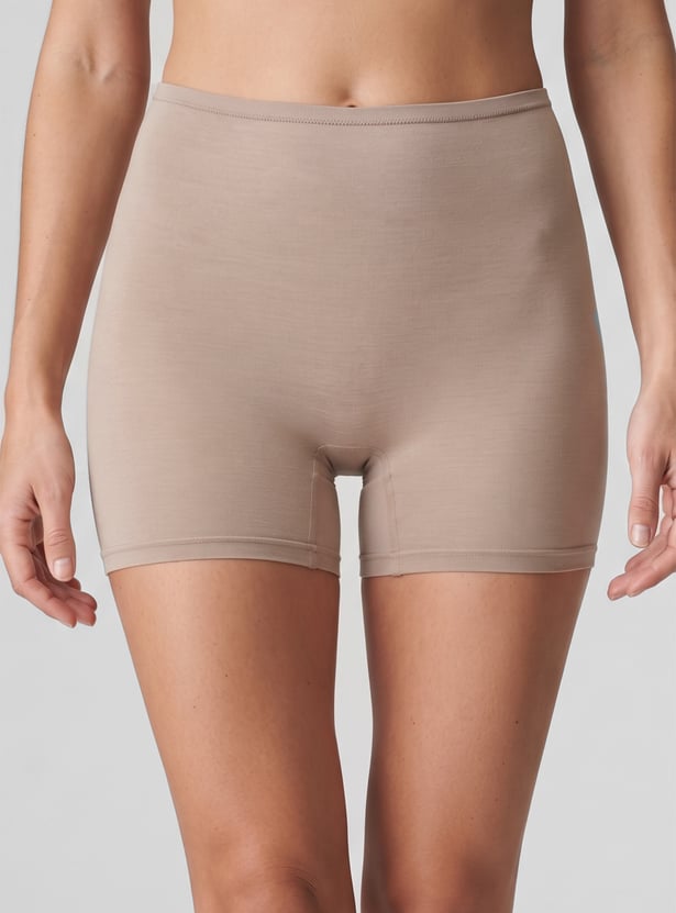 Women Solid Super Soft Boy Shorts