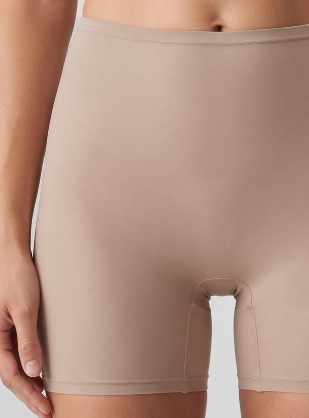 Women Solid Super Soft Boy Shorts
