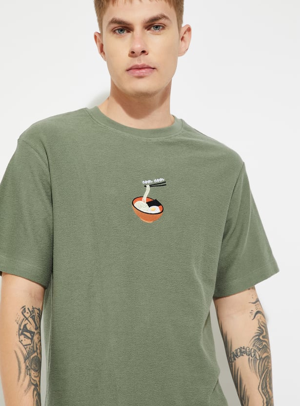 URB_N Men Embroidered T-shirt