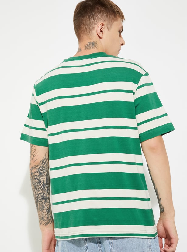 URB_N Men Striped T-shirt