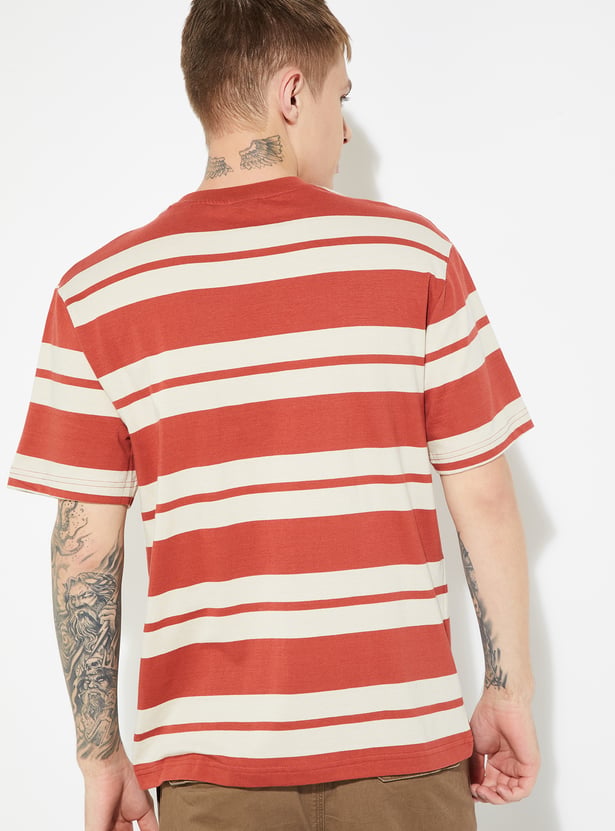 URB_N Men Striped T-shirt