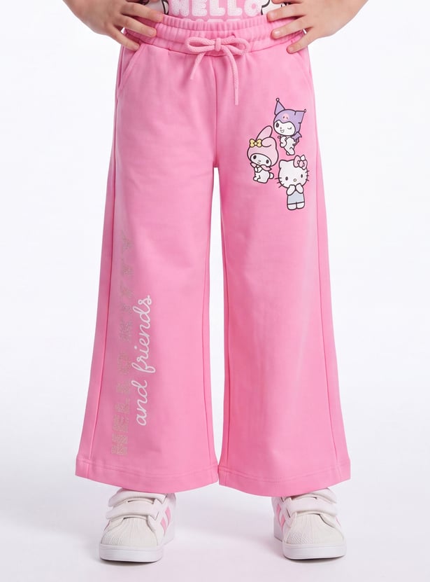 Girls Hello Kitty Trousers Set