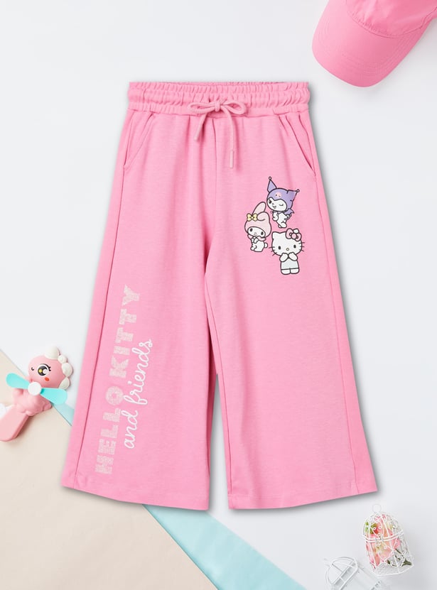 Girls Hello Kitty Trousers Set