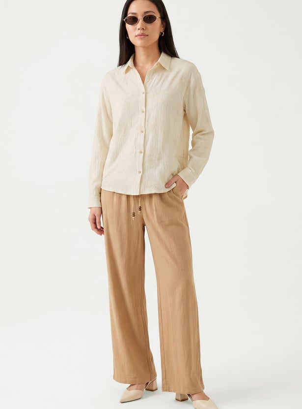 Women Embroidered Shirt