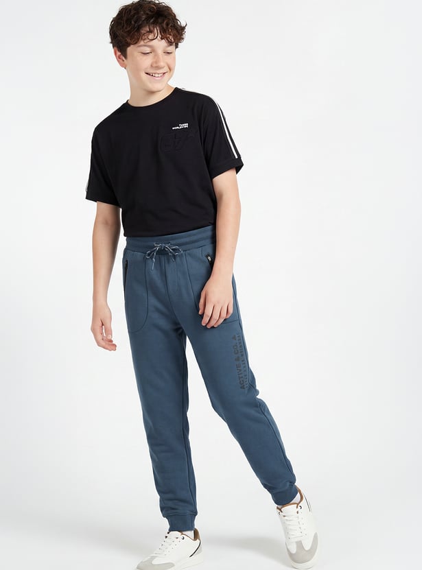 Boys Solid Joggers