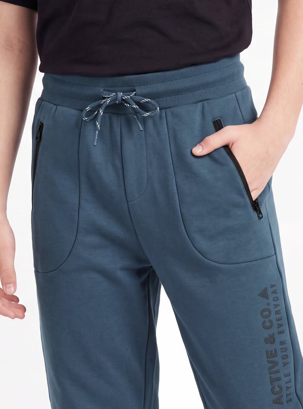 Boys Solid Joggers