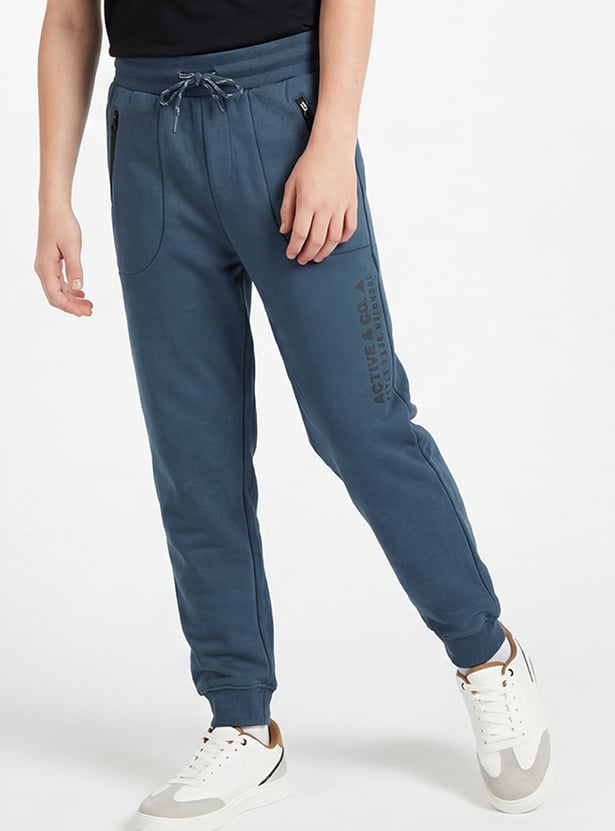 Boys Solid Joggers