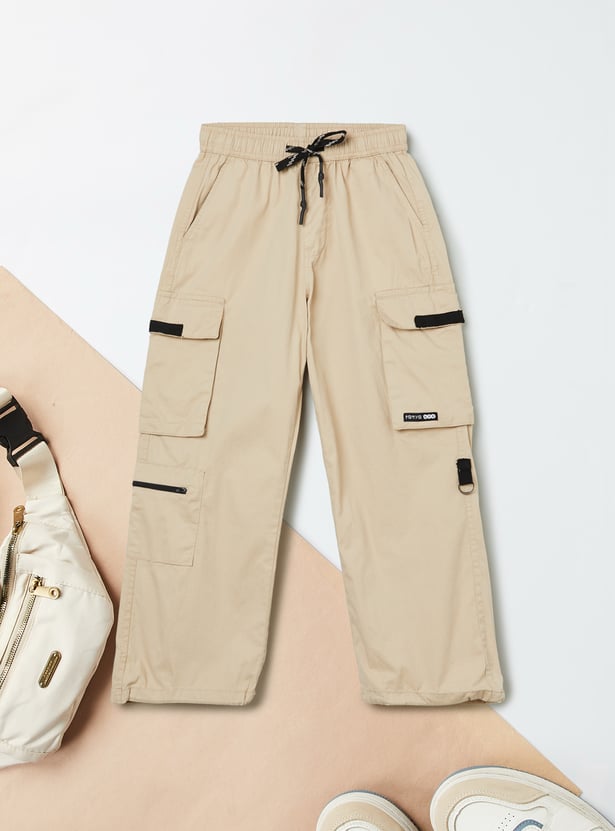 Boys Solid Cargos