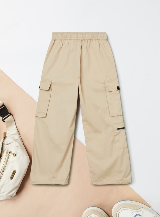 Boys Solid Cargos