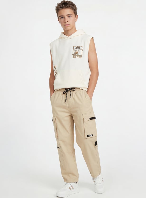 Boys Solid Cargos
