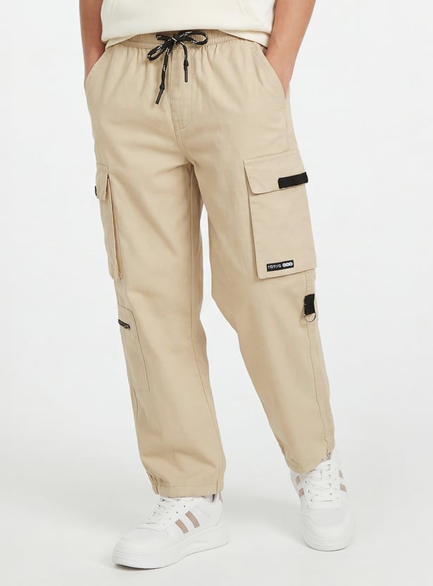 Boys Solid Cargos