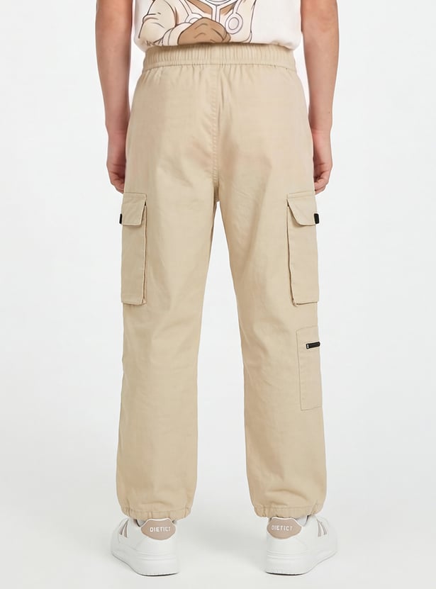 Boys Solid Cargos