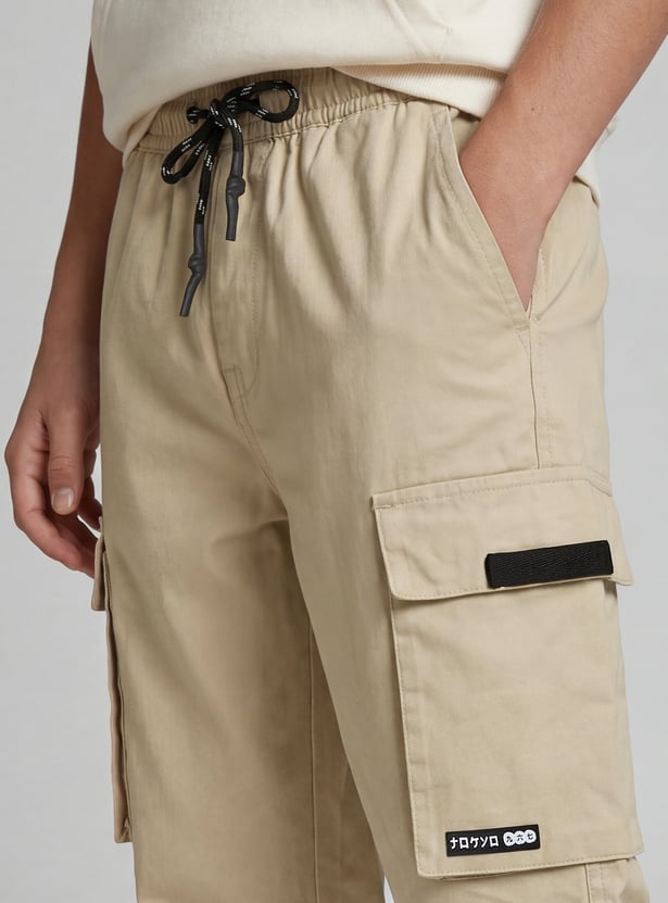 Boys Solid Cargos