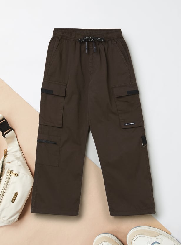 Boys Solid Cargos