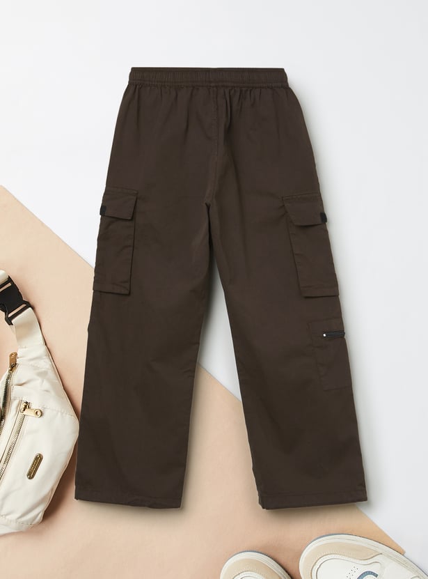 Boys Solid Cargos