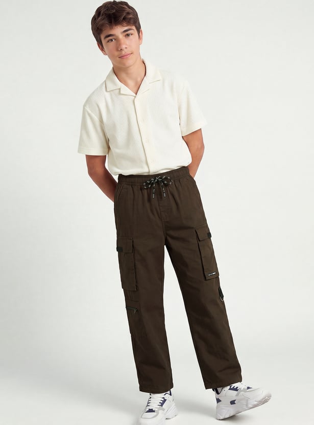 Boys Solid Cargos
