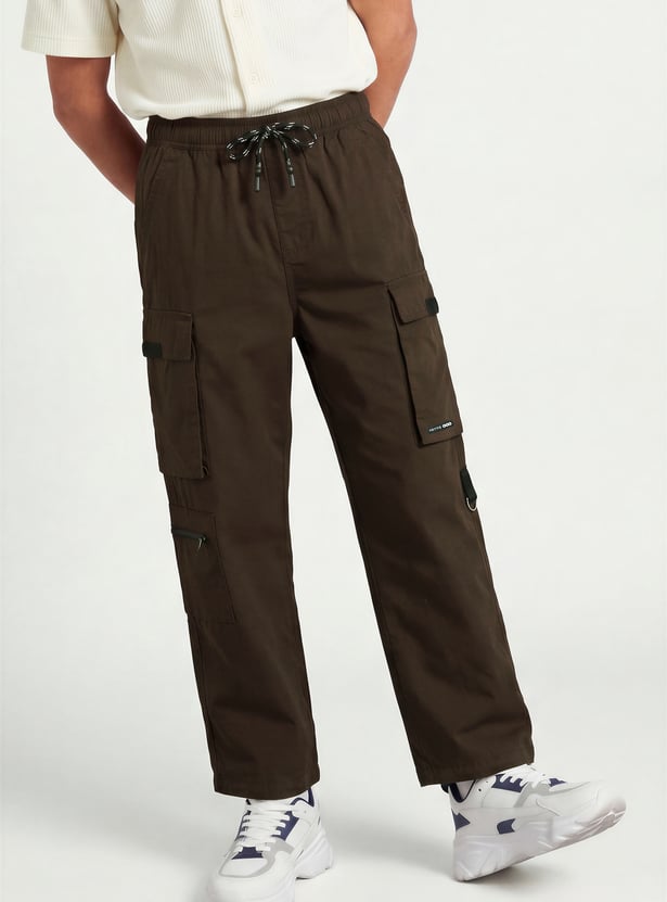 Boys Solid Cargos