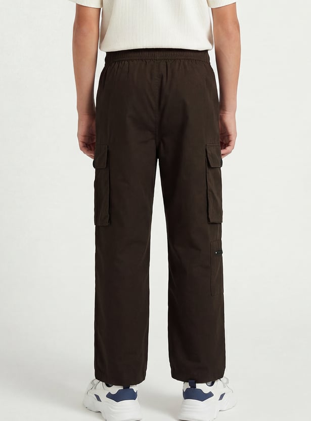 Boys Solid Cargos
