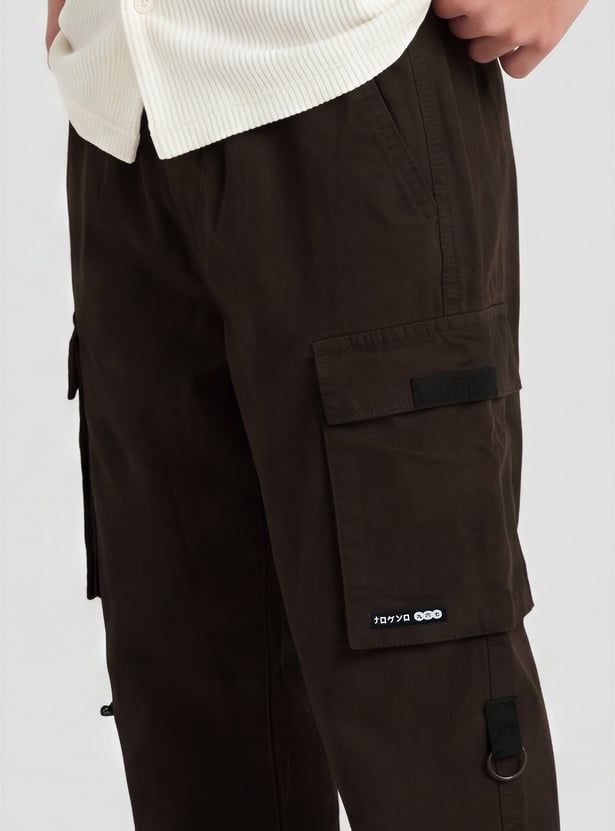 Boys Solid Cargos