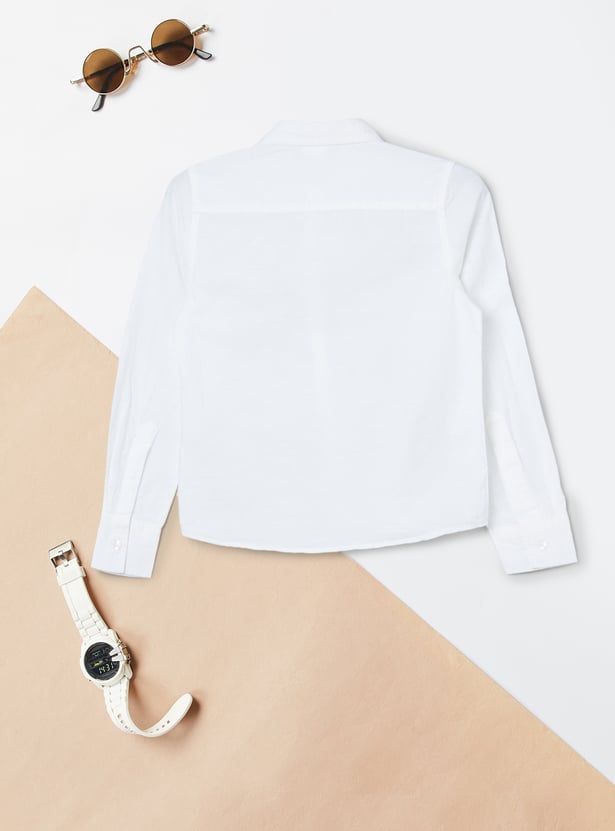 Boys Solid Shirt