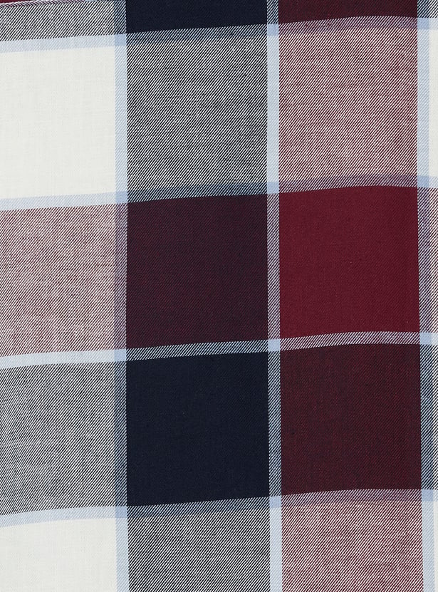 Boys Checked Relaxed Shirt