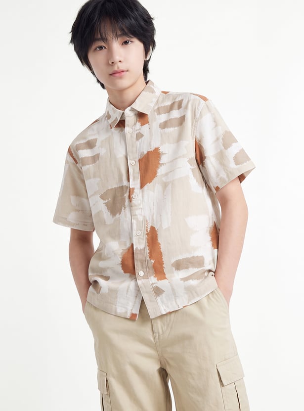 Boys Printed Shirt