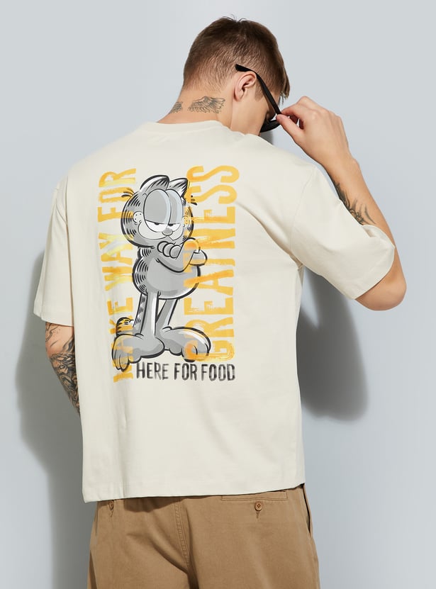 URB_N Men Garfield Printed T-shirt