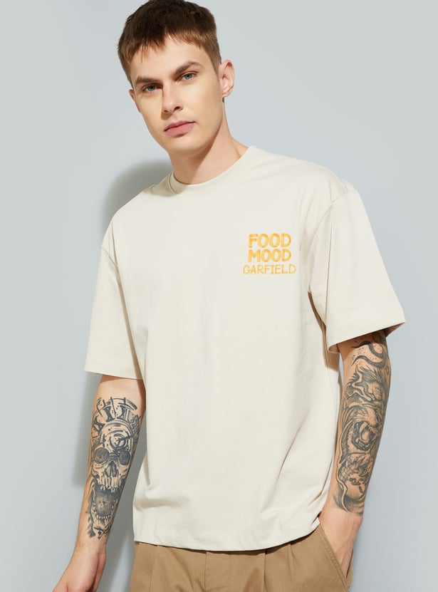 URB_N Men Garfield Printed T-shirt