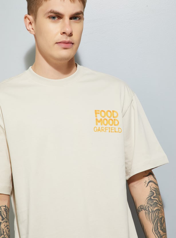 URB_N Men Garfield Printed T-shirt