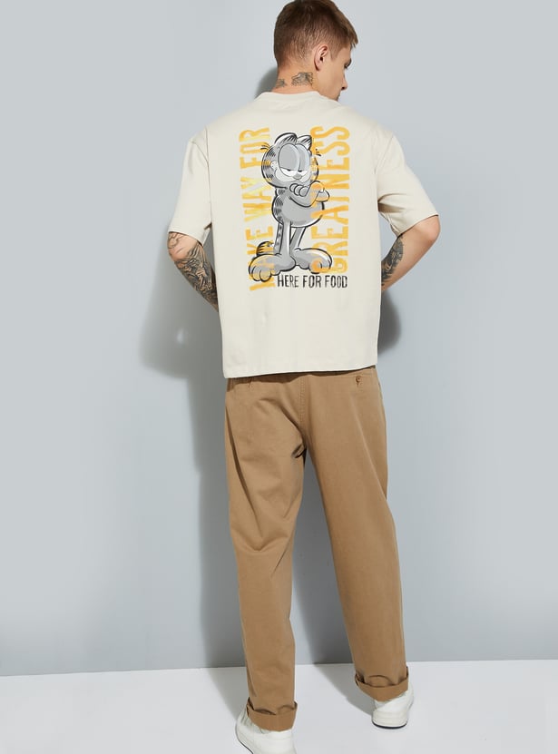 URB_N Men Garfield Printed T-shirt