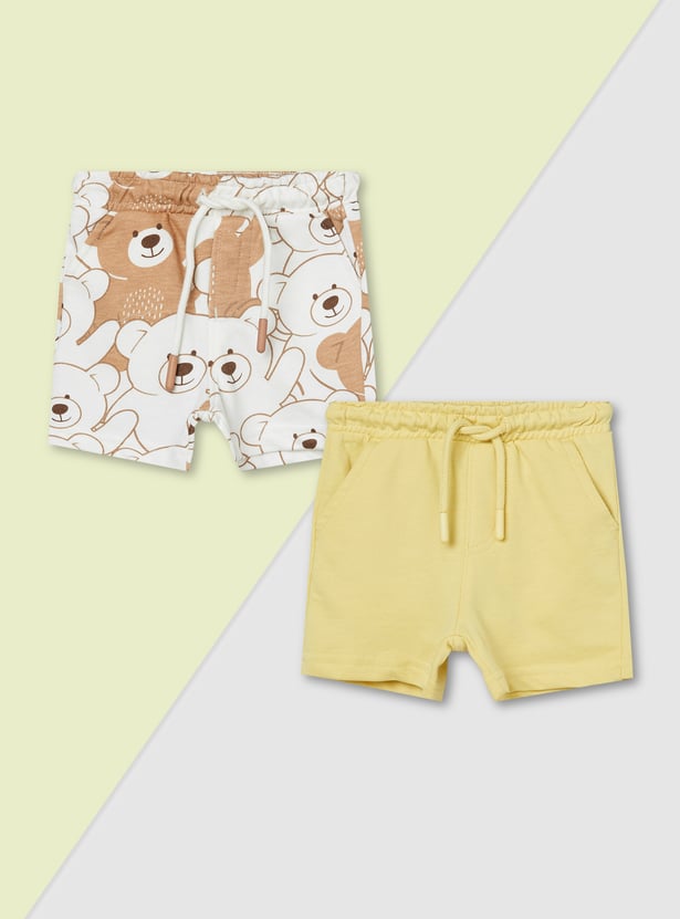 Boys Assorted Shorts - Pack of 2