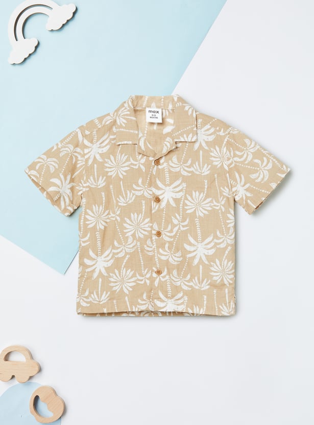 Boys Printed Shorts Set