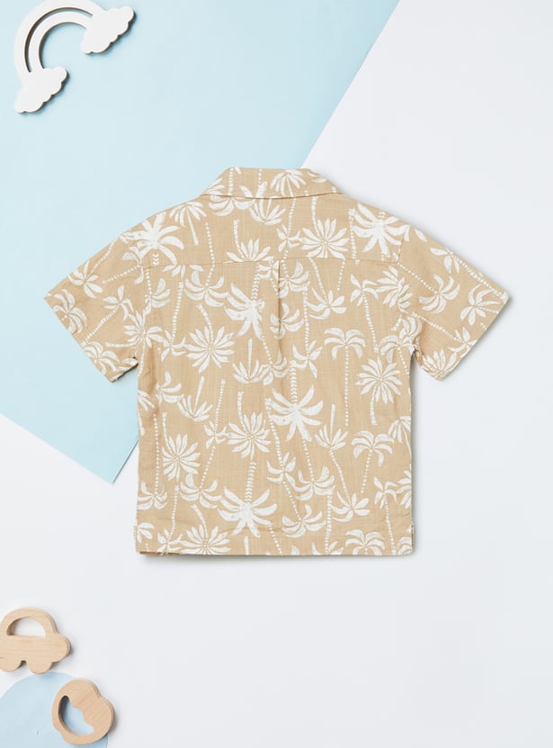 Boys Printed Shorts Set