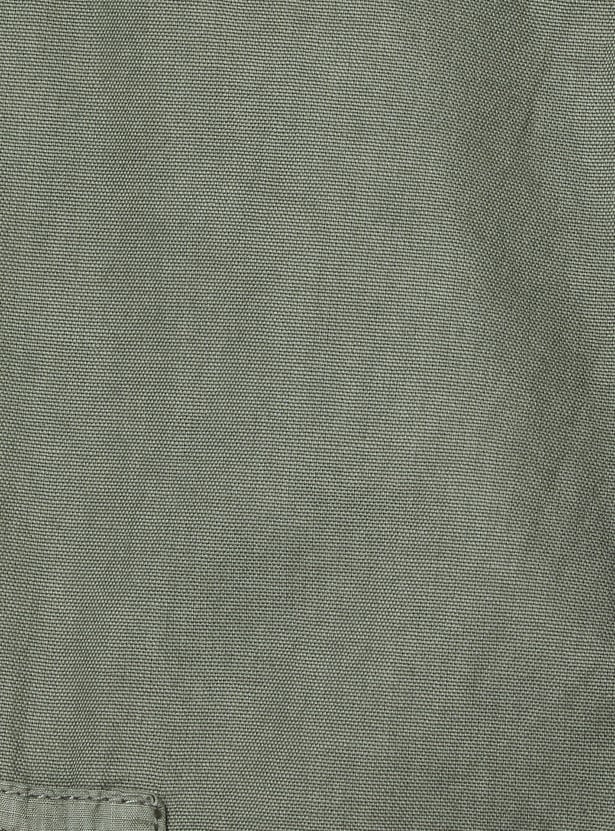 Boys Solid Cargo Joggers