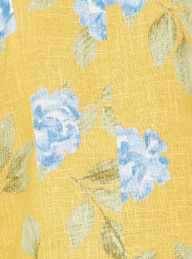Women Floral Print A-Line Kurta