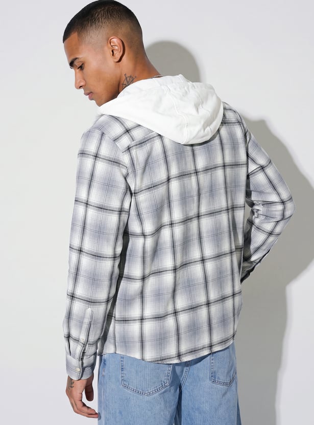 URB_N Men Checked Shirt
