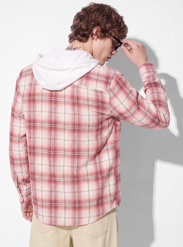 URB_N Men Checked Shirt